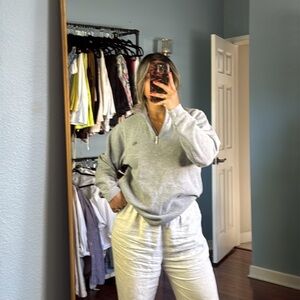 Grey Chaps Quarter Zip